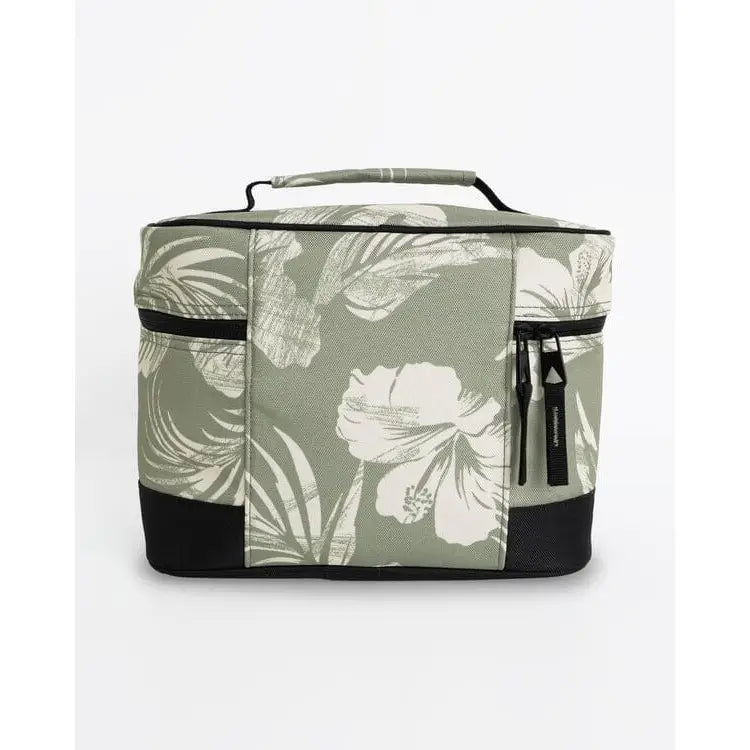 Volcom Patch Attack Deluxe Makeup Bag - Moss Green 