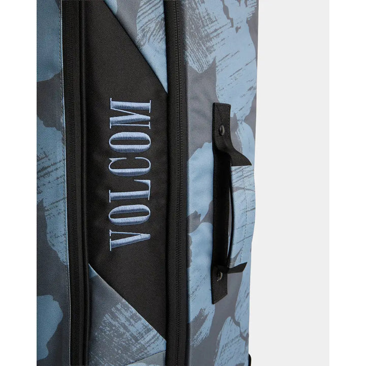 Volcom Patch Attack Luggage Roller - Blue