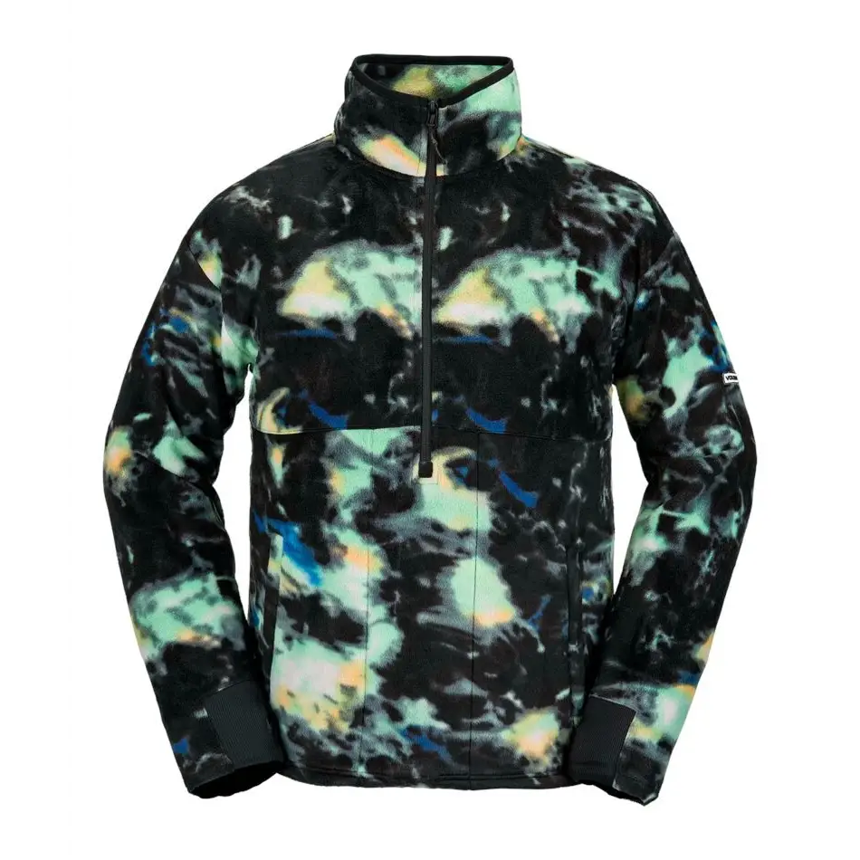 Volcom Polar Fleece Mock 1/2 Zip Pullover 