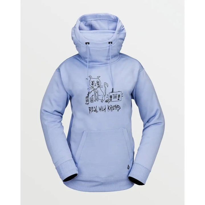 Volcom Riding Hydro Pull Over Crystal Blue S 