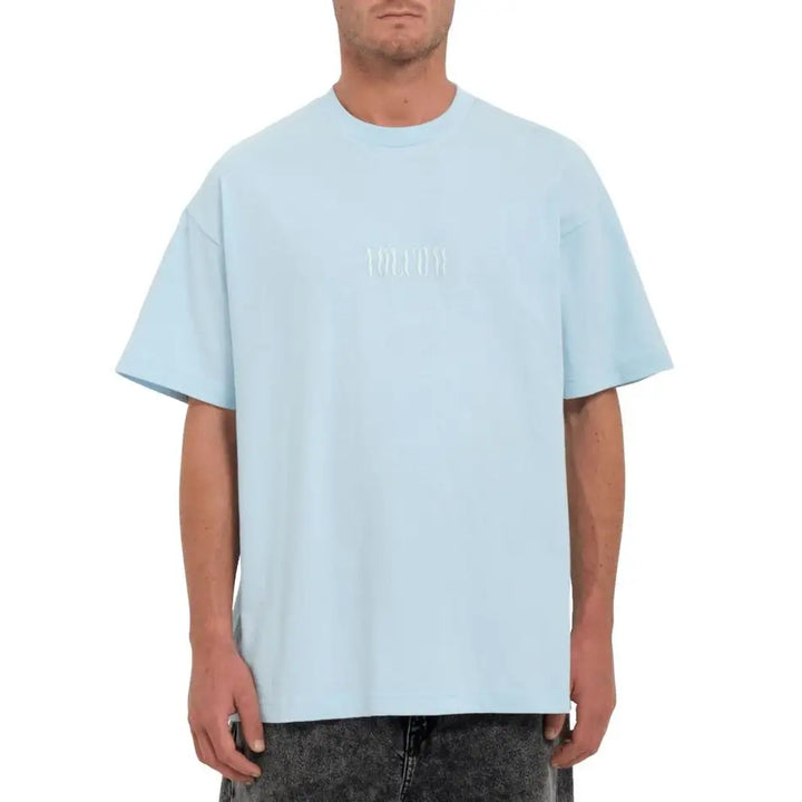 Volcom Ripple Stone Loose T-Shirt Misty Blue S 