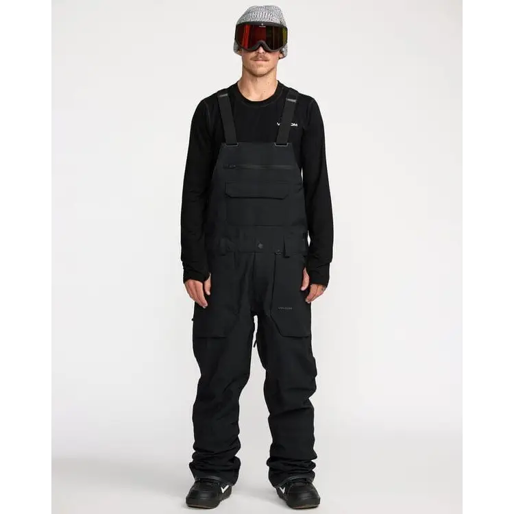 Volcom Roan Bib Pants Black M 