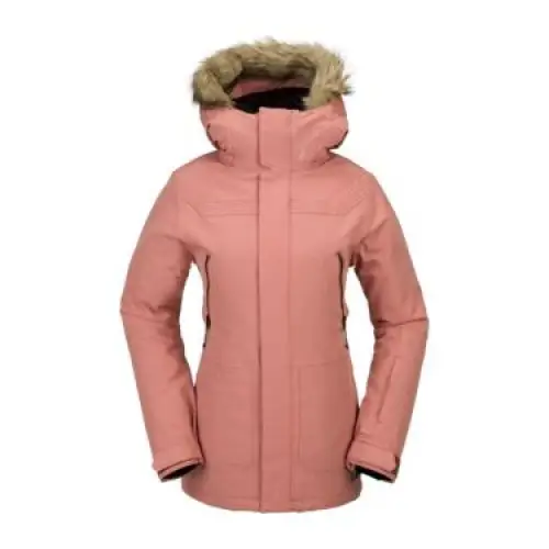 Volcom Shadow Insulated Womens Jacket Earth Pink XS 