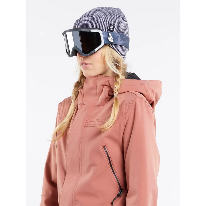 Volcom Shadow Insulated Womens Jacket Earth Pink M 