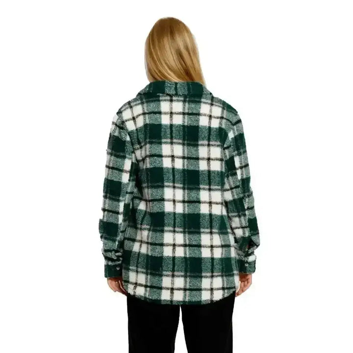 Volcom Silent Sherpa Plaid Jacket 