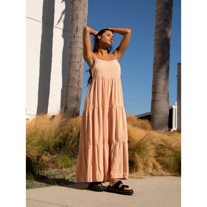 Volcom Snakepit Dress Clay 8 