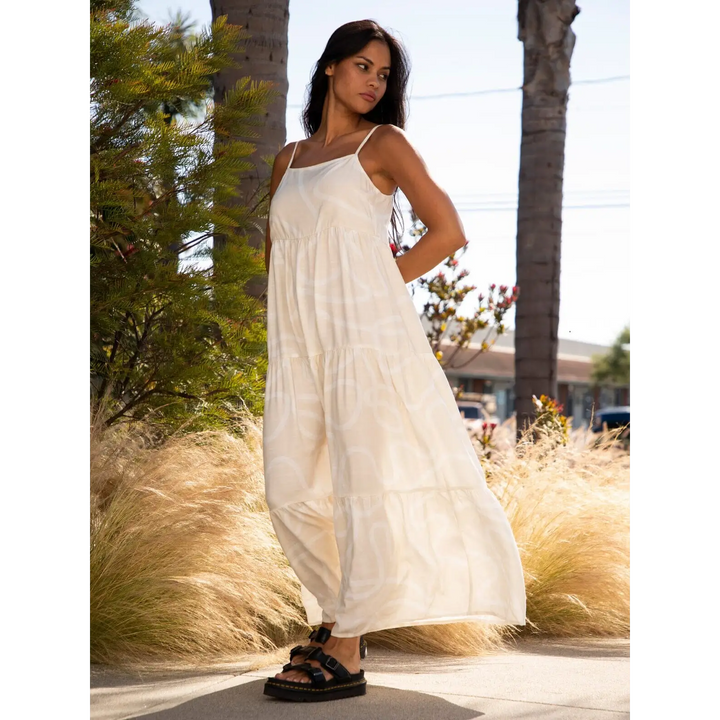 Volcom Snakepit Dress Cream 6 