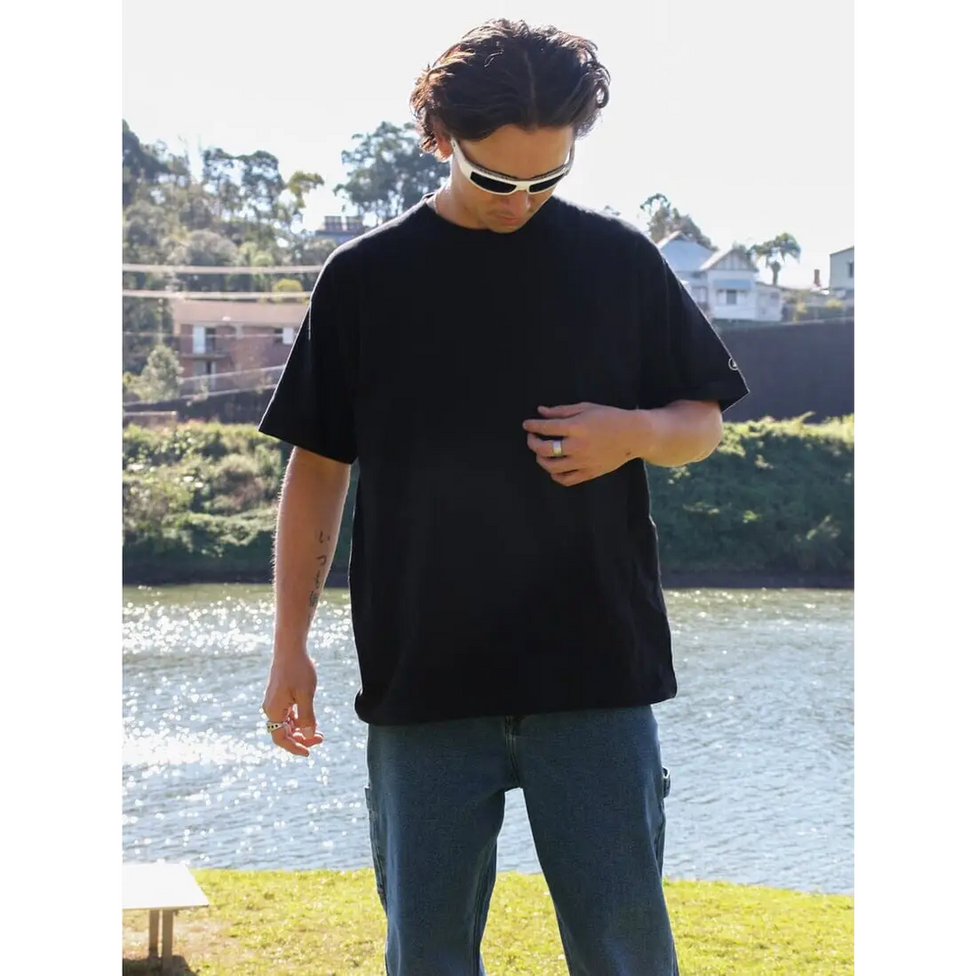 Volcom Solid LSE T-Shirt Black S 