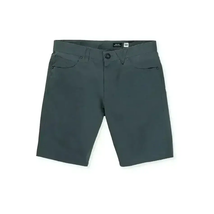 Volcom Solver Lite 5 Pocket Short Dark Slate 36 