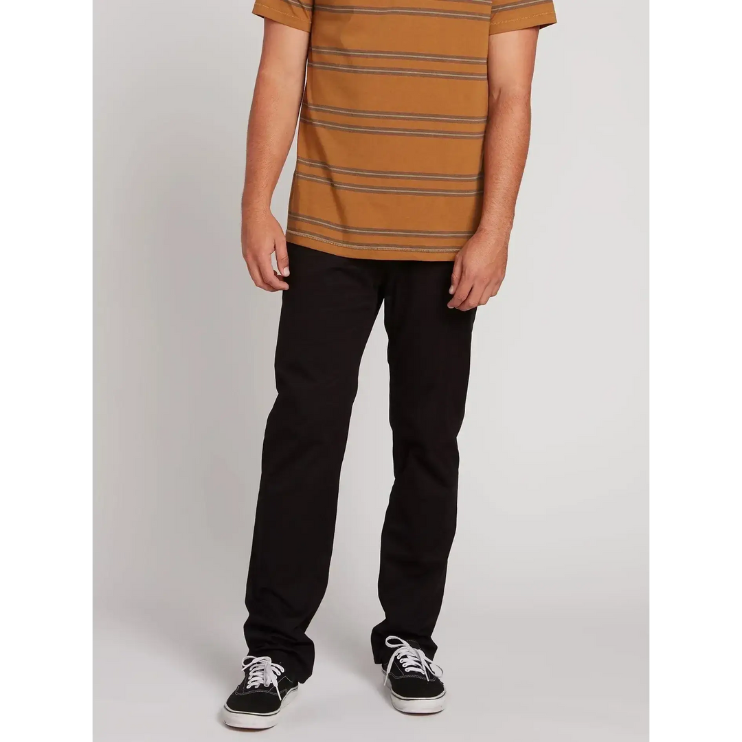 VOLCOM SOLVER 5 POCKET PANT BLK 28 