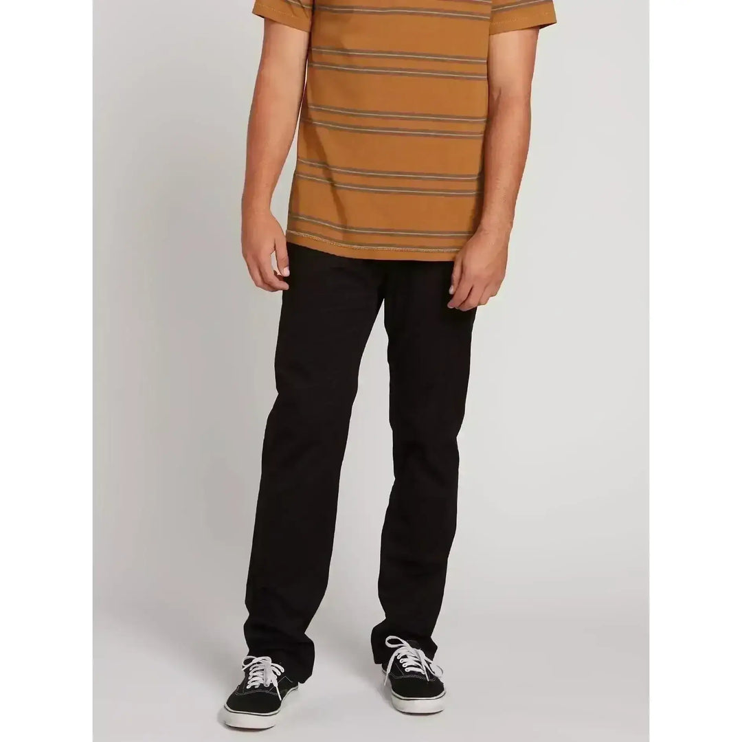 VOLCOM SOLVER 5 POCKET PANT BLK 28 