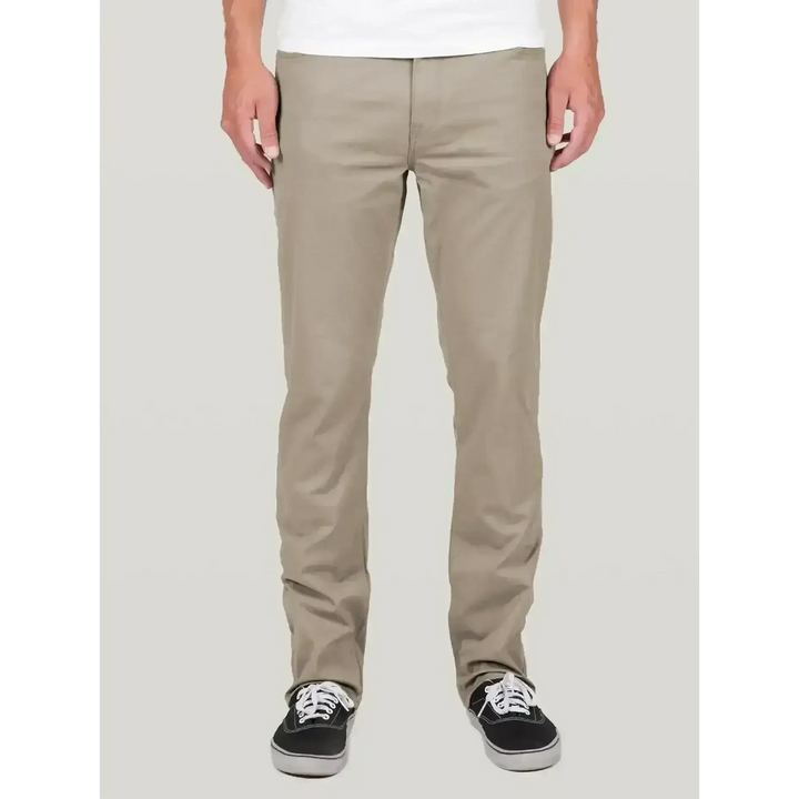 VOLCOM SOLVER 5 POCKET PANT Brindle 36 