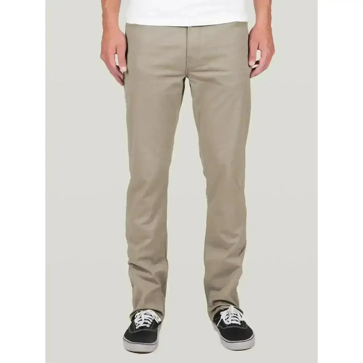VOLCOM SOLVER 5 POCKET PANT Brindle 36 