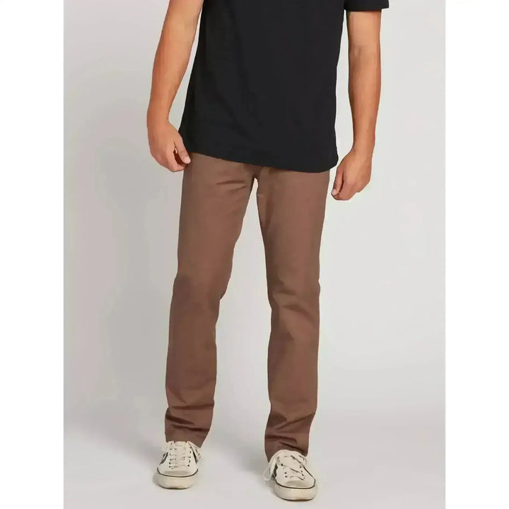VOLCOM SOLVER 5 POCKET PANT Mushroom 30 