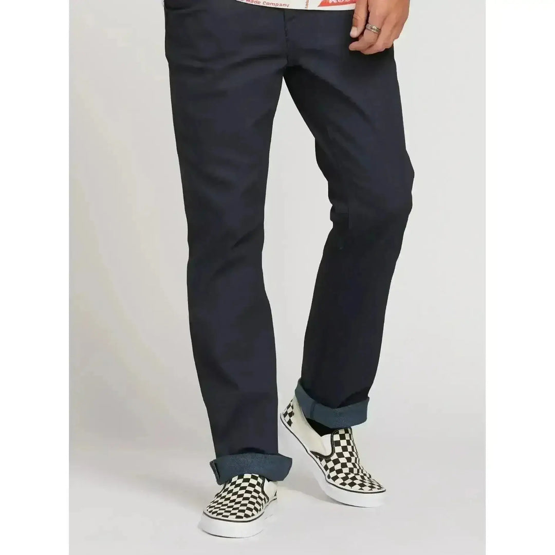 VOLCOM SOLVER MODERN FIT JEANS Coated Indigo Wash 30 