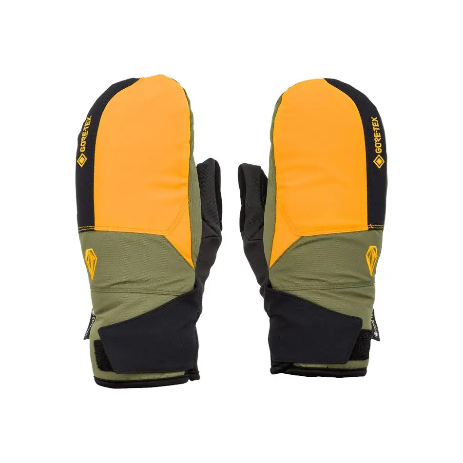 Volcom Stay Dry Gore-Tex Mitts Gold M 