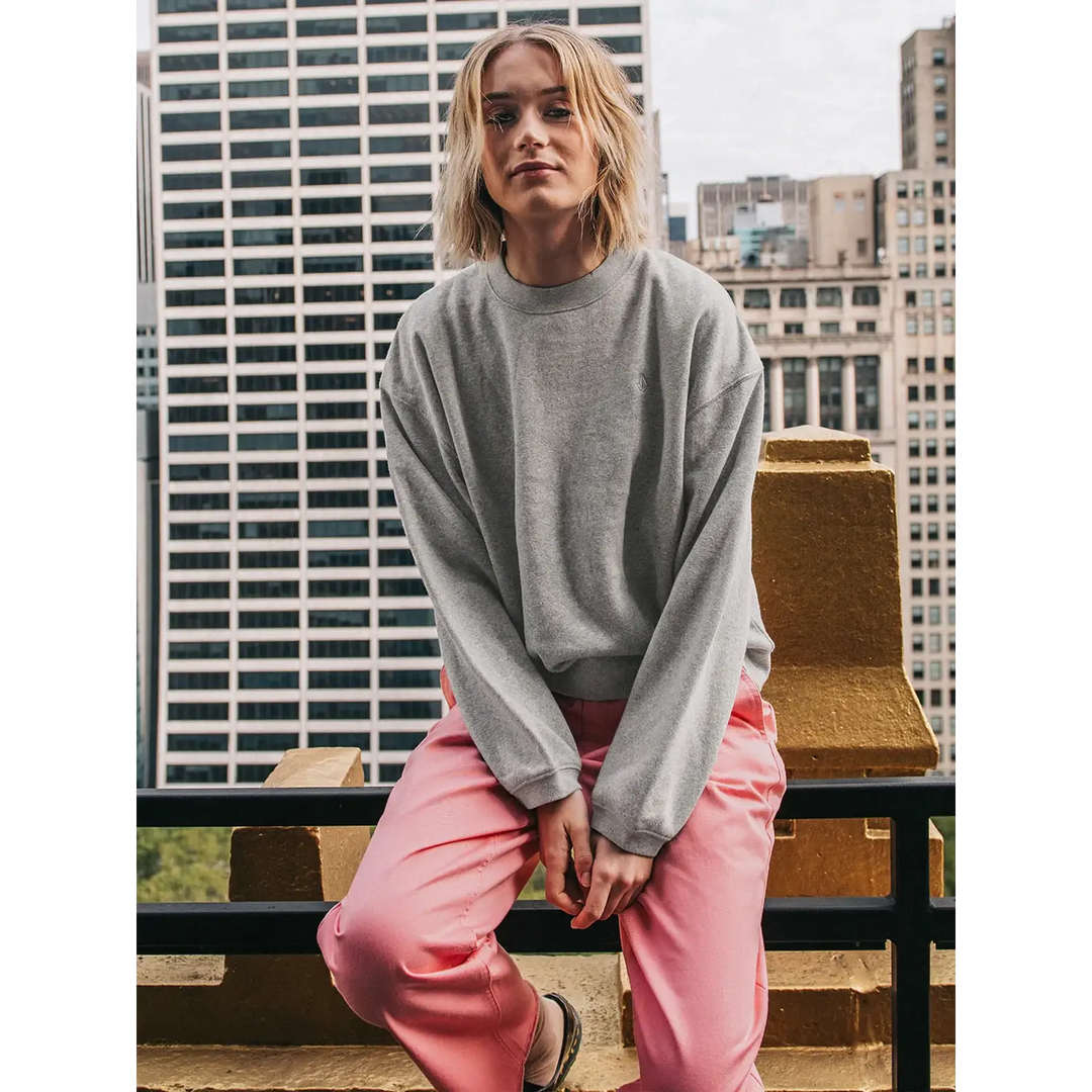 Volcom Stone Heart Up Womens Crew 