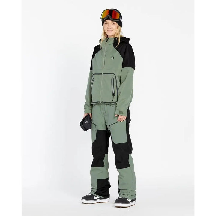 Volcom Stone Mica 20K Womens Pant Lichen Green S 