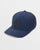 Volcom Stone Tech Flexfit Delta Cap Navy S / M 