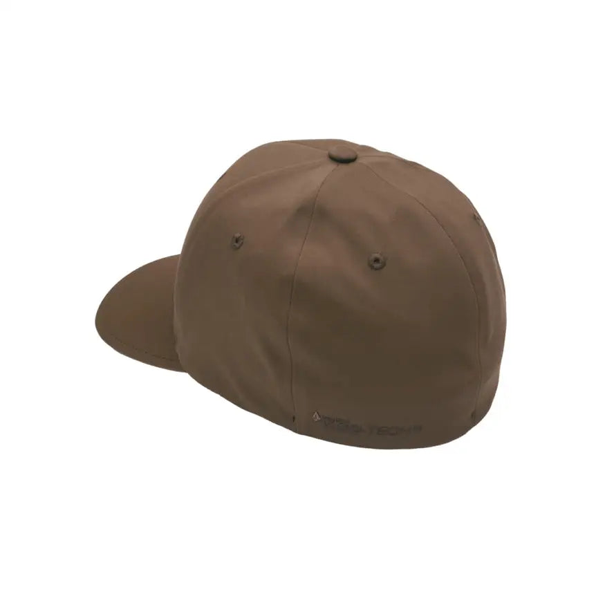 Volcom Stone Tech Flexfit Delta Hat - Brown Stone
