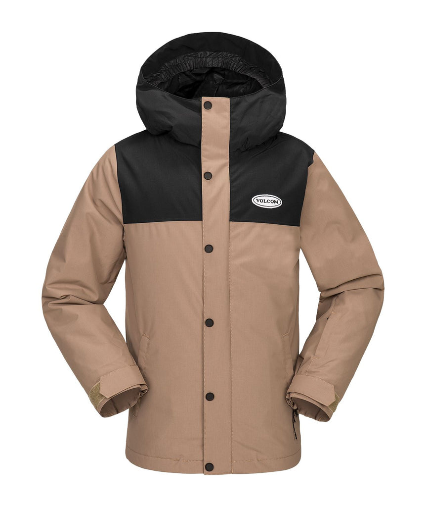 Volcom Stone.91 Youth Insulated Jacket Chestnut Brown M 