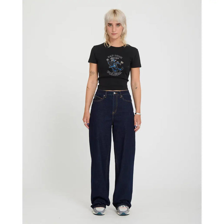 Volcom Stoned Boyfriend HiRise Jeans - Raw