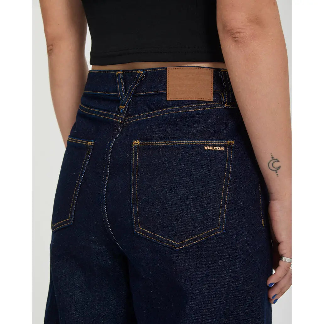 Volcom Stoned Boyfriend HiRise Jeans - Raw