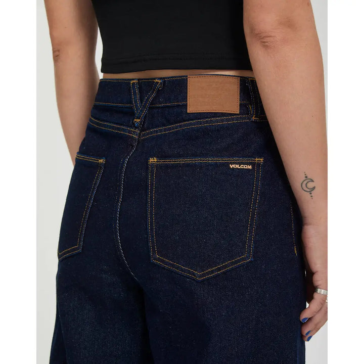 Volcom Stoned Boyfriend HiRise Jeans - Raw