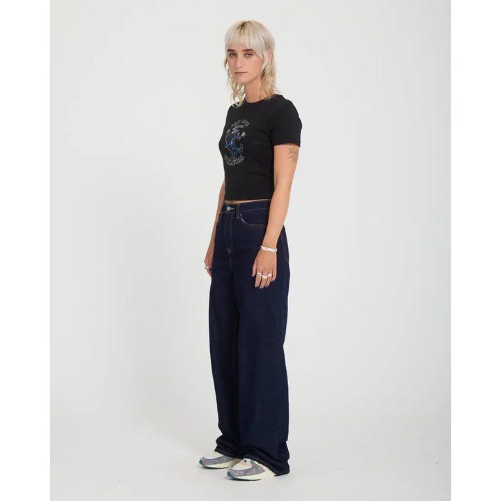 Volcom Stoned Boyfriend HiRise Jeans - Raw