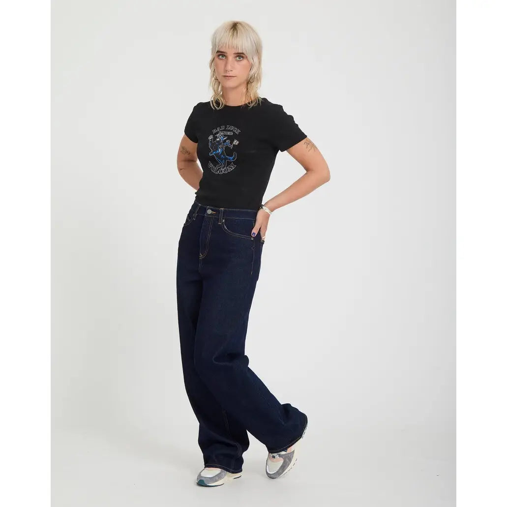 Volcom Stoned Boyfriend HiRise Jeans - Raw