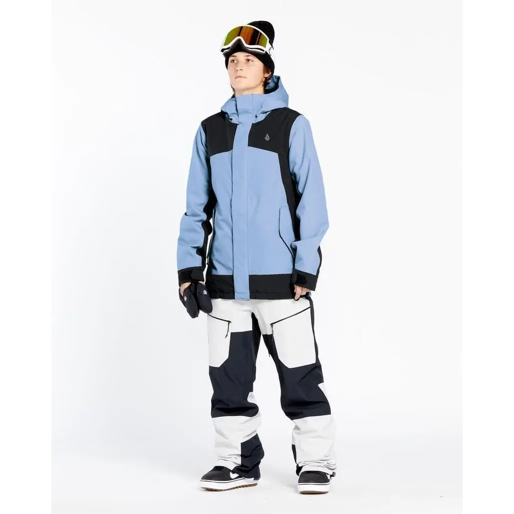 Volcom Stoney Shadow Insulated Womens Jacket Crystal Blue S 