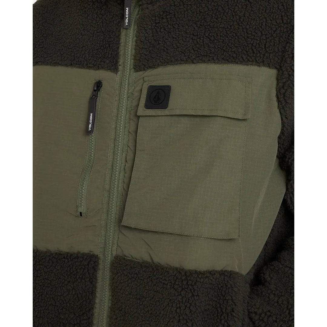 Volcom Storm Stone Zip Fleece Jacket