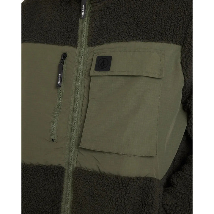 Volcom Storm Stone Zip Fleece Jacket