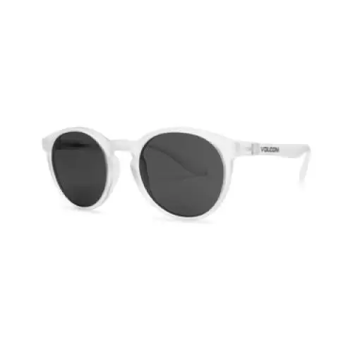Volcom Subject Sunglasses Matte Clear/ Grey 