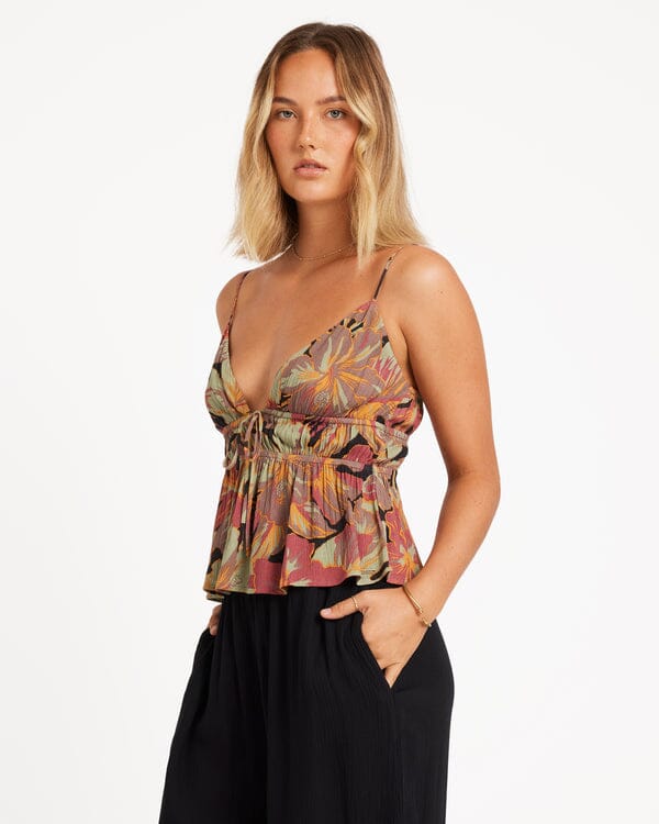 Volcom Swell Ya Cami Tank Top 