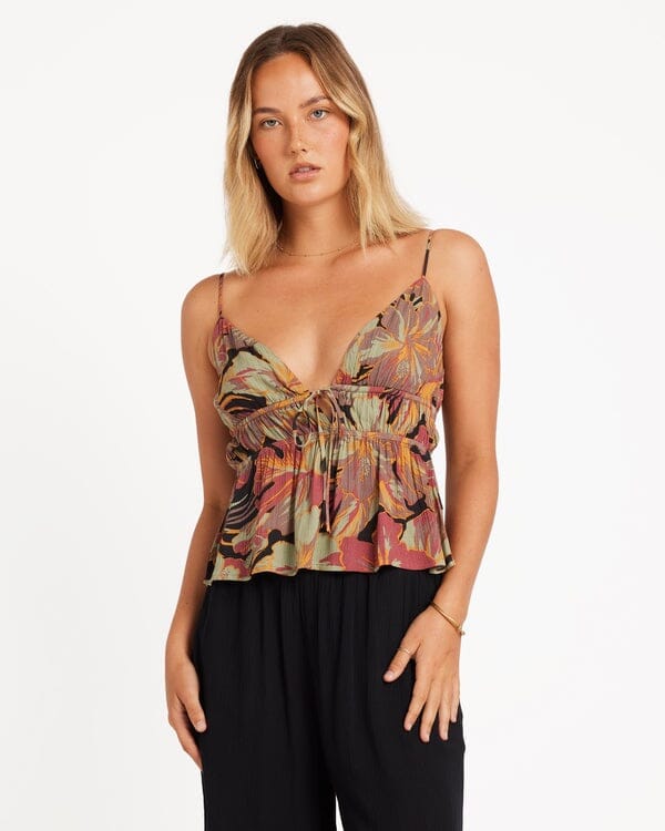 Volcom Swell Ya Cami Tank Top 