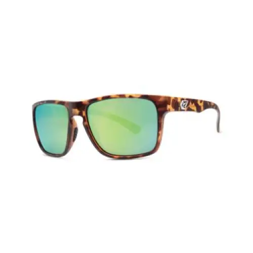 Volcom Trick Polarised Sunglasses Matte Tort / Green Polar 