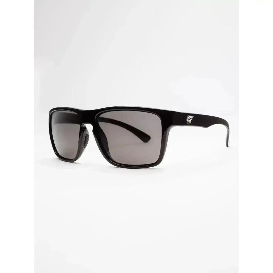 Volcom Trick Sunglasses Gloss Black / Grey 