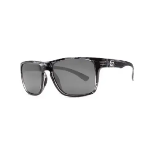 Volcom Trick Sunglasses Silver Mirror / Gloss Marble 