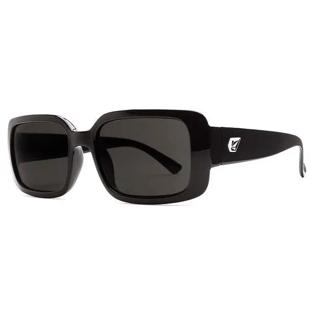 Volcom True Sunglasses Gloss Black / Grey 