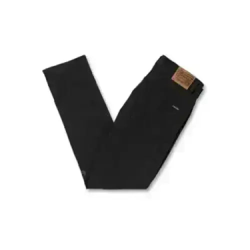 Volcom Vorta Slim Fit Jeans Blackout 30 
