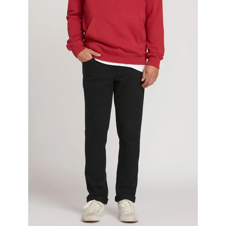 VOLCOM VORTA SLIM FIT JEANS 32 BLK 