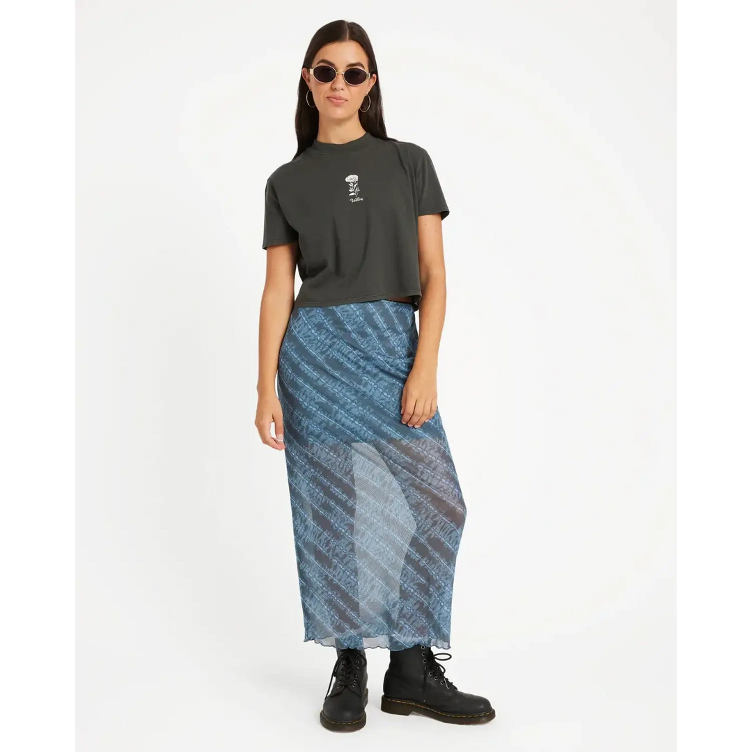 Volcom Wicked Lightning Skirt Blue Sapphire 8 
