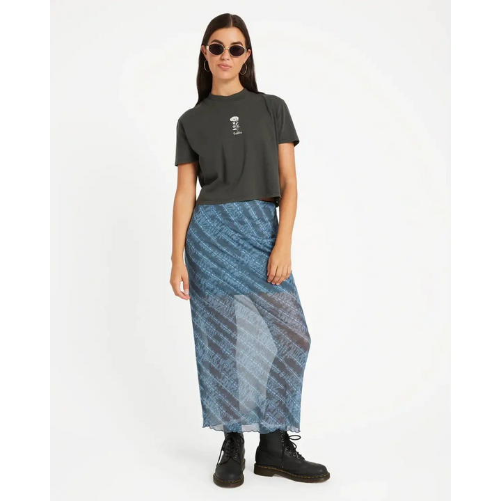 Volcom Wicked Lightning Skirt Blue Sapphire 8 
