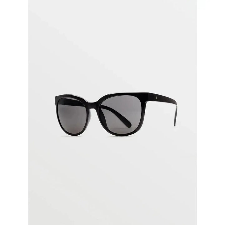 VOLCOM WOMENS GARDEN SUNGLASSES Gloss Black Grey 