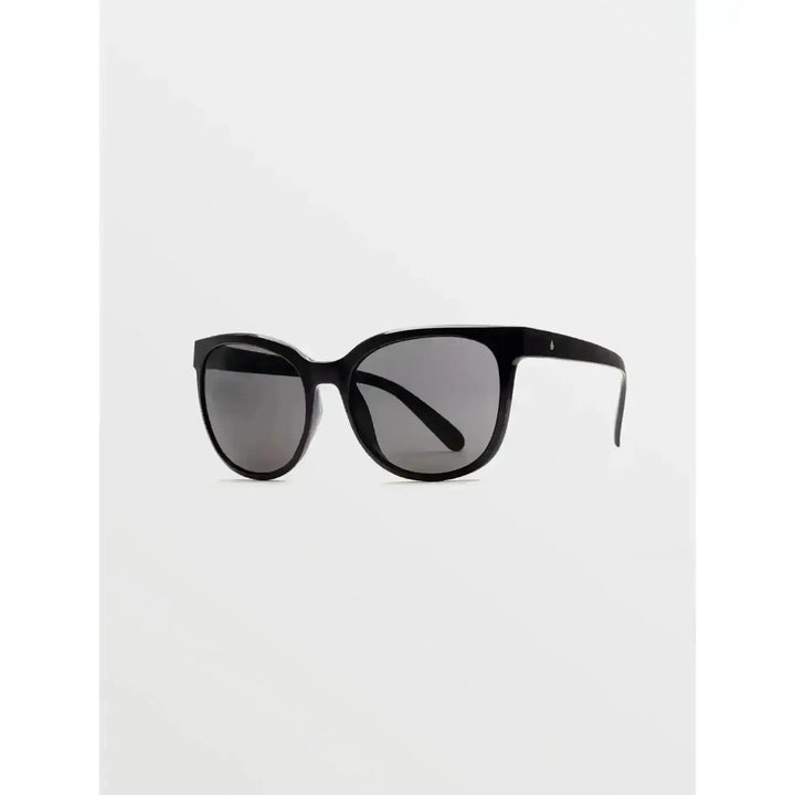 VOLCOM WOMENS GARDEN SUNGLASSES Gloss Black Grey 