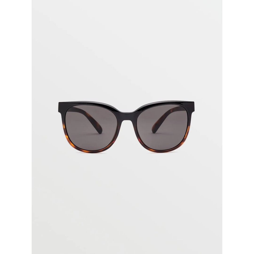 VOLCOM WOMENS GARDEN SUNGLASSES Gloss Darkside Grey 