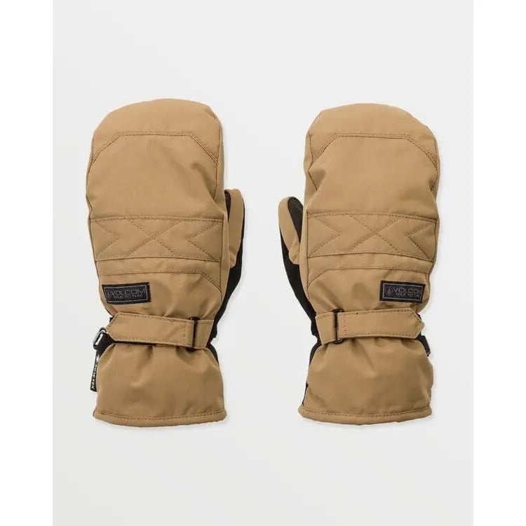 Volcom Womens Peep GORE-TEX Mitts Bronze S 