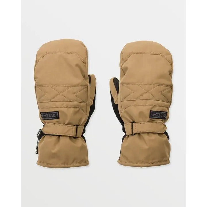 Volcom Womens Peep GORE-TEX Mitts Bronze S 