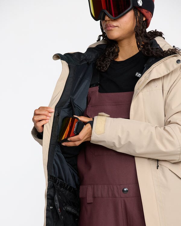 Volcom Womens Shelter 20K 3D Stretch Jacket 